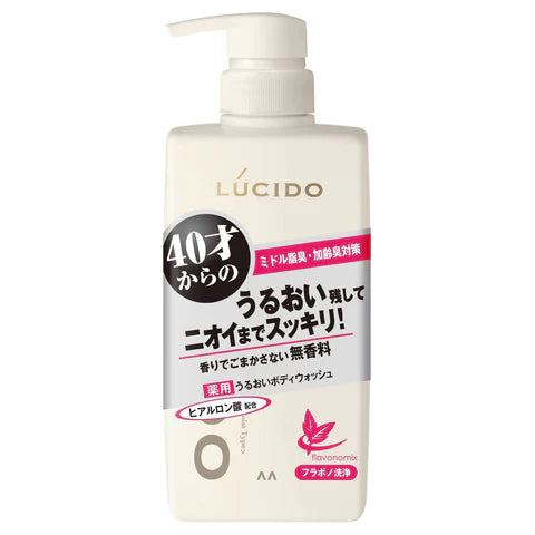 Lucido Medicated deodorant Moisturizing Body Wash 450ml - TODOKU Japan - Japanese Beauty Skin Care and Cosmetics