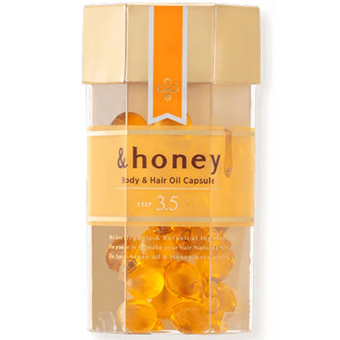 &honey Body & Hair Oil Capsule Step3.5 - Damask Rose Honey Sent - TODOKU Japan - Japanese Beauty Skin Care and Cosmetics