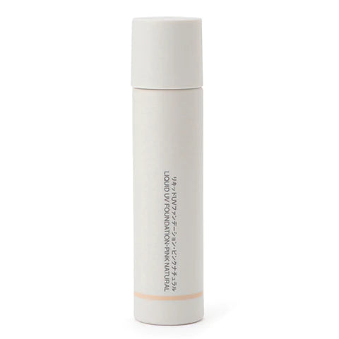Muji Liquid UV Foundation SPF27/PA++ -30ml - Pink Natural - TODOKU Japan - Japanese Beauty Skin Care and Cosmetics
