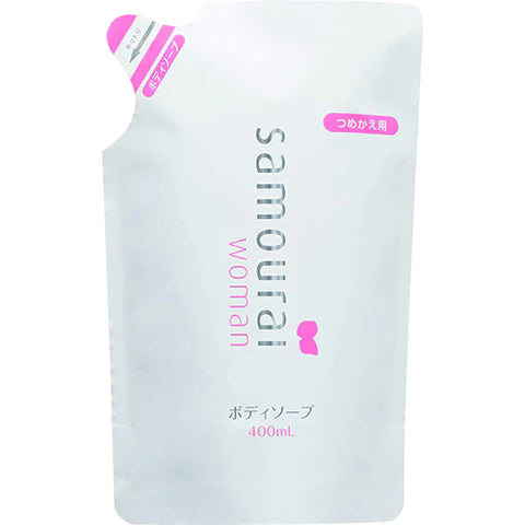 Samourai Woman Body Soap 400ml - Refill - TODOKU Japan - Japanese Beauty Skin Care and Cosmetics