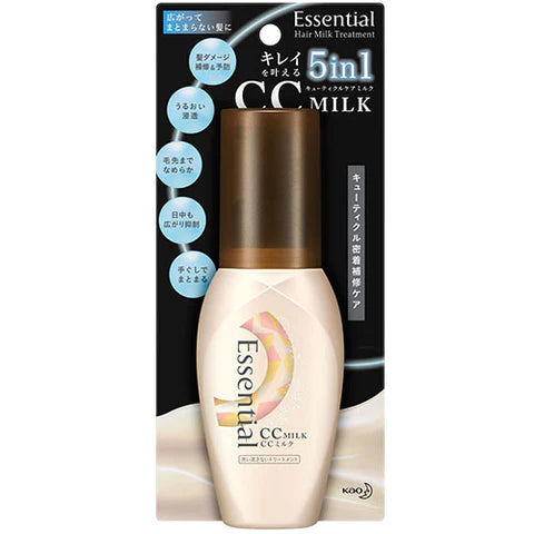 Kao Essential Hair CC Milk - 100ml - TODOKU Japan - Japanese Beauty Skin Care and Cosmetics