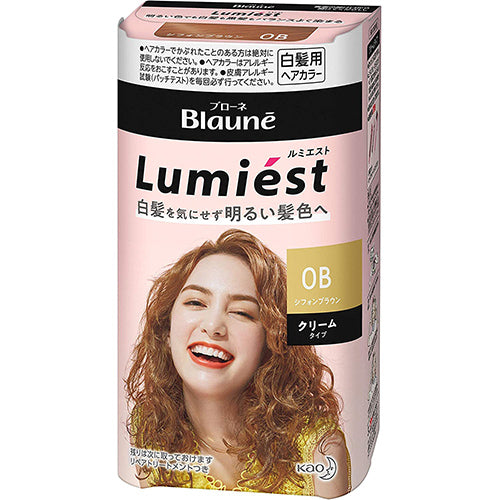 Kao Blaune Lumiest Hair Color For Gray Hair - TODOKU Japan - Japanese Beauty Skin Care and Cosmetics