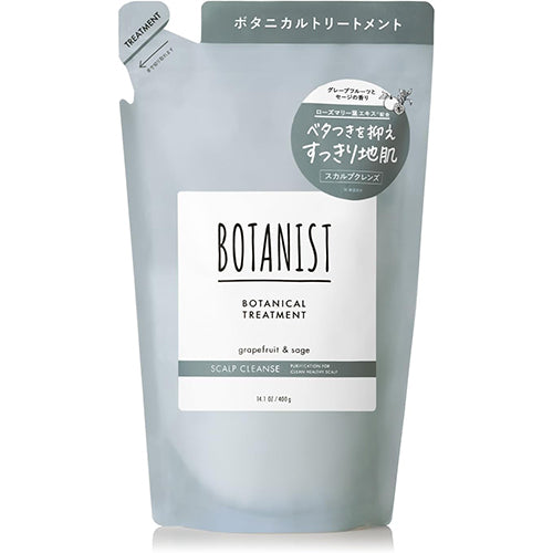 Botanist Botanical Treatment Scalp Cleanse 400g - Refill - TODOKU Japan - Japanese Beauty Skin Care and Cosmetics
