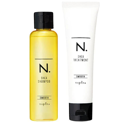 N. Shea Shampoo 80ml & Treatment 65g Smooth Set - TODOKU Japan - Japanese Beauty Skin Care and Cosmetics
