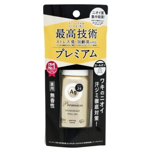 Ag Deo 24 Premium Deodorant Roll On - 40ml - TODOKU Japan - Japanese Beauty Skin Care and Cosmetics
