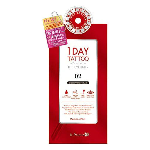 K-Palette 1Day Tattoo Procast The Eyeliner - TODOKU Japan - Japanese Beauty Skin Care and Cosmetics