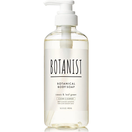 Botanist Botanical Body Soap Clear Cleanse - 490ml - TODOKU Japan - Japanese Beauty Skin Care and Cosmetics