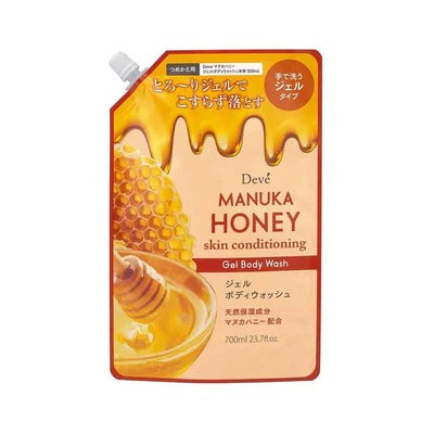 Manuka Honey Skin Conditioning Gel Body Wash - 700ml - Refill - TODOKU Japan - Japanese Beauty Skin Care and Cosmetics