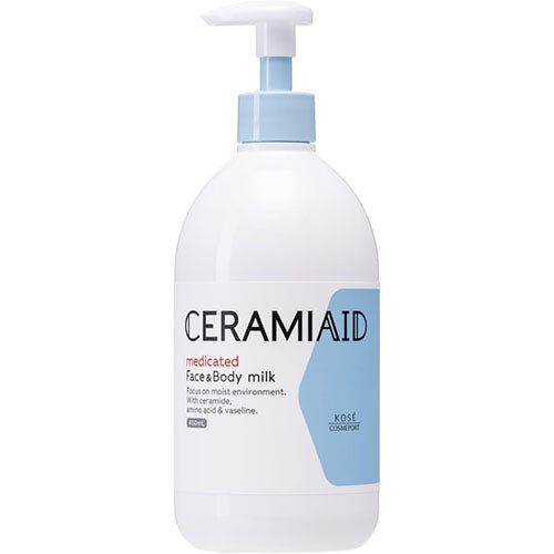 KOSE CERAMIAID Medicated Skin Milk 450ml - TODOKU Japan - Japanese Beauty Skin Care and Cosmetics