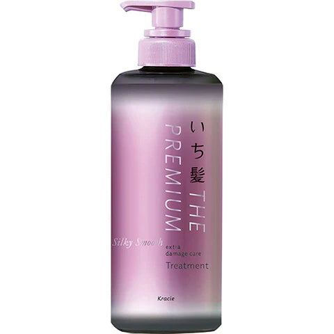 Ichikami The Premium Extra Damage Care Hair Treatment 480ml - Silky Smooth - TODOKU Japan - Japanese Beauty Skin Care and Cosmetics