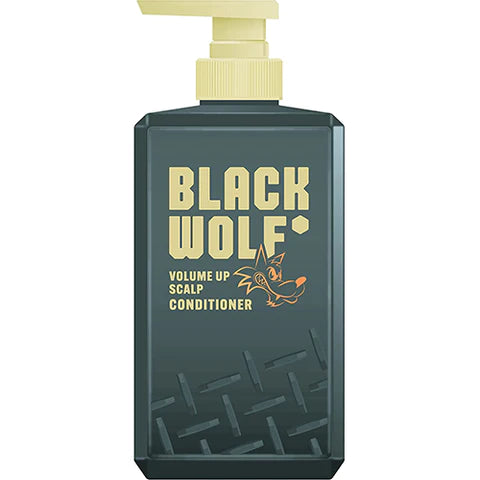BLACK WOLF Volume Up Scalp Conditioner - 380ml - TODOKU Japan - Japanese Beauty Skin Care and Cosmetics