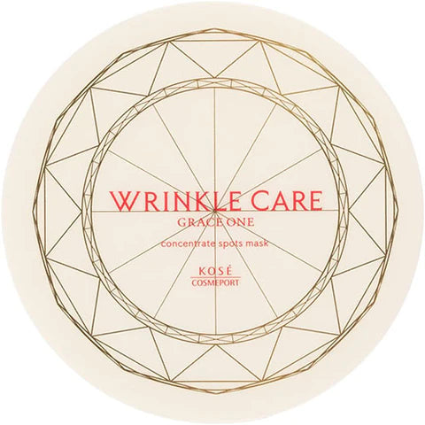 Grace One Kose Wrinkle Care Rich Moisture Spots Mask Partial Pack 60 Sheets - TODOKU Japan - Japanese Beauty Skin Care and Cosmetics
