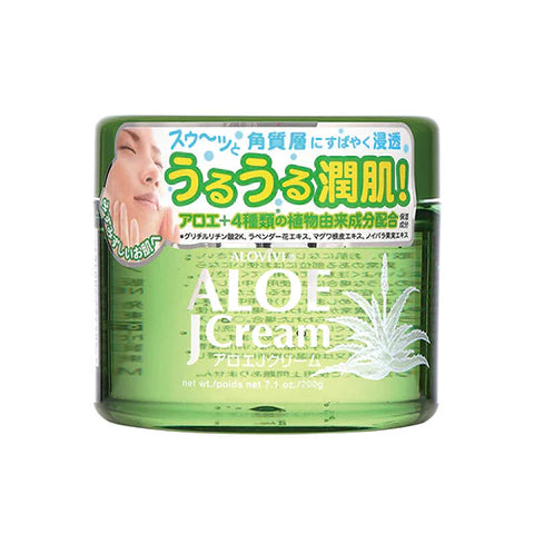 Alovivi Aloe J Skin Cream - 200g - TODOKU Japan - Japanese Beauty Skin Care and Cosmetics