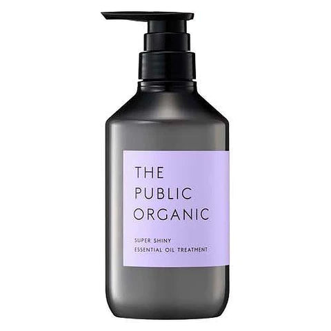 The Public Organic Super Shiny Essential Oil Treatment 480ml - TODOKU Japan - Japanese Beauty Skin Care and Cosmetics