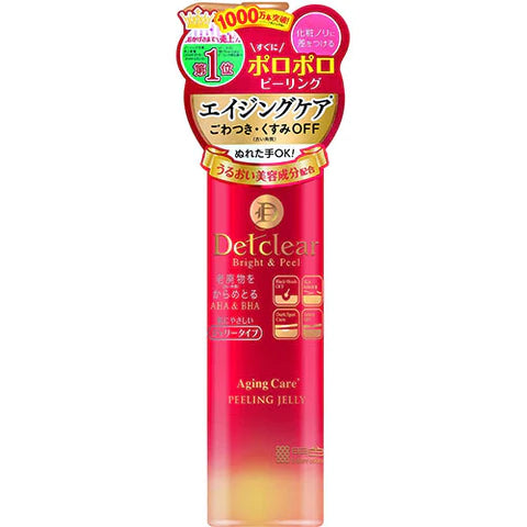 Detclear Meishoku Bright & Peel Peeling Jerry - 180ml - Aging Care - TODOKU Japan - Japanese Beauty Skin Care and Cosmetics