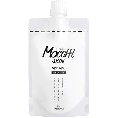 MoccHi SKIN Adsorption Mochi Pack 170g - TODOKU Japan - Japanese Beauty Skin Care and Cosmetics