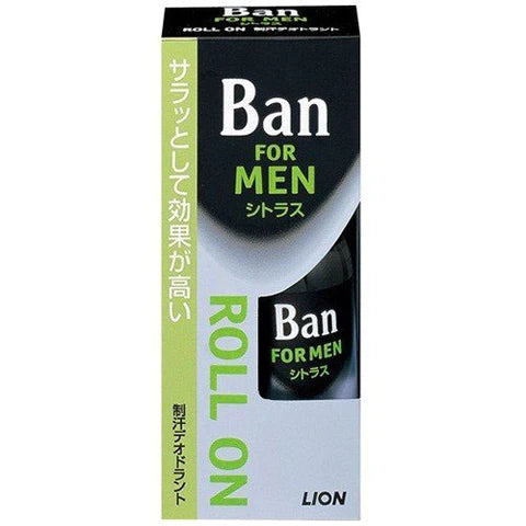 Ban Lion For Men Deodorant Roll-on - 30ml - TODOKU Japan - Japanese Beauty Skin Care and Cosmetics