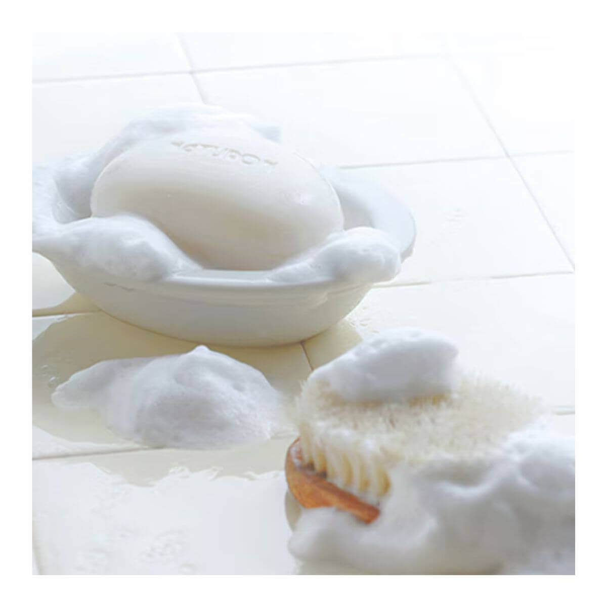 PAX NATURON Cream Soap L Contains Lemongrass And Rosemary Essential Oils Lemongrass Scent - 100g - TODOKU Japan - Japanese Beauty Skin Care and Cosmetics