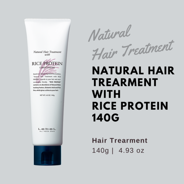 Lebel Natural Hair Treatment RP (Rice Protein) 140g - TODOKU Japan - Japanese Beauty Skin Care and Cosmetics