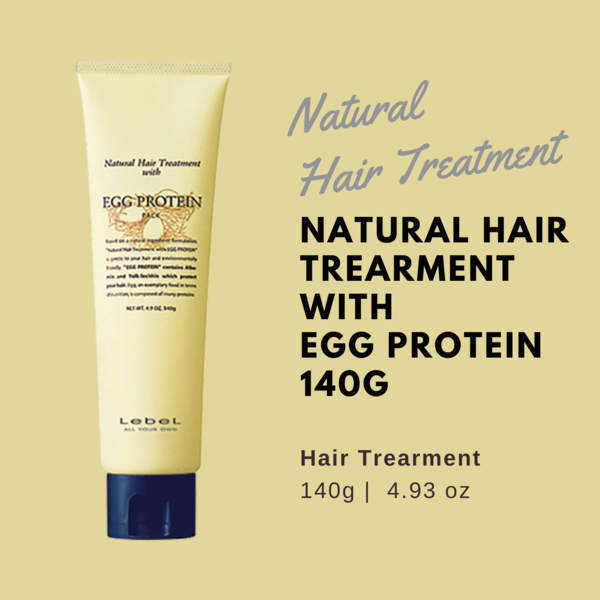Lebel Natural Hair Treatment EP (Egg Protein) 140g - TODOKU Japan - Japanese Beauty Skin Care and Cosmetics