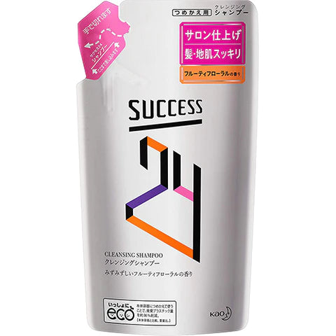 Success 24 Cleansing Hair Shampoo 280ml - Fruity Floral - Refill - TODOKU Japan - Japanese Beauty Skin Care and Cosmetics