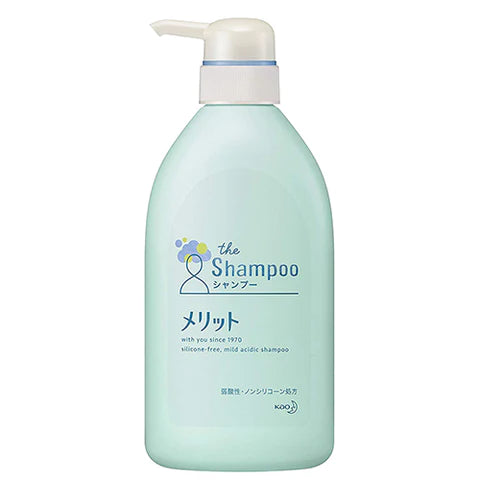 Merit Kao Hair Shampoo - 480ml - TODOKU Japan - Japanese Beauty Skin Care and Cosmetics