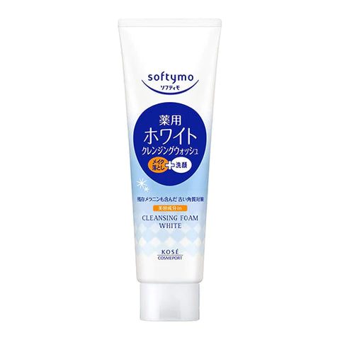 Kose Cosmeport Softymo Cleansing Wash 190g - White - TODOKU Japan - Japanese Beauty Skin Care and Cosmetics