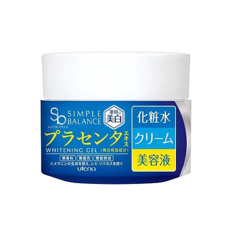 Utena Simple Balance White Gel - 100g - TODOKU Japan - Japanese Beauty Skin Care and Cosmetics