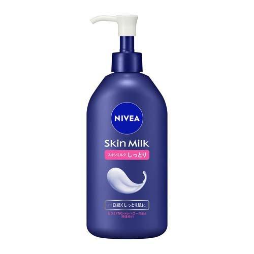 Nivea Skin Milk 350g - Moist - TODOKU Japan - Japanese Beauty Skin Care and Cosmetics