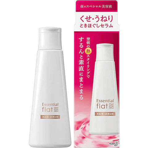 Kao Essential Flat Serum Leave In Treatment -120ml - TODOKU Japan - Japanese Beauty Skin Care and Cosmetics