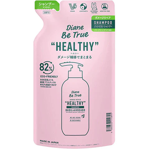 Moist Diane Be True Damage Repair Shampoo 320ml - Refill - TODOKU Japan - Japanese Beauty Skin Care and Cosmetics