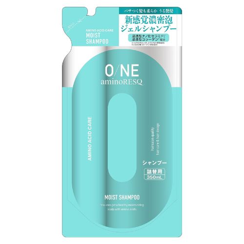 AminoRESQ ONE Moist Shampoo - 350ml - Refill - TODOKU Japan - Japanese Beauty Skin Care and Cosmetics