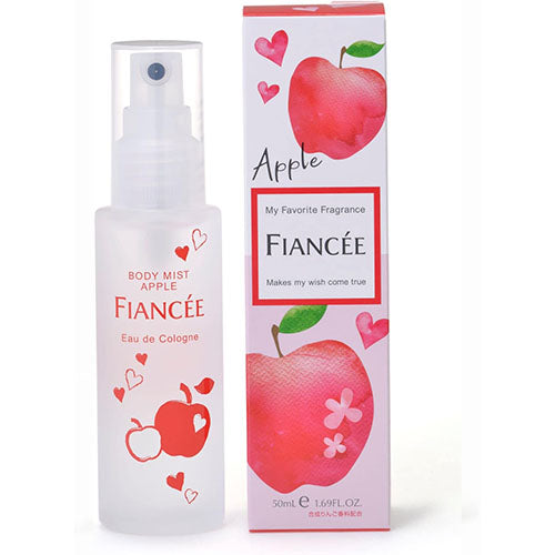 Fiancee Body Mist 50ml - Love Apple Scent - TODOKU Japan - Japanese Beauty Skin Care and Cosmetics