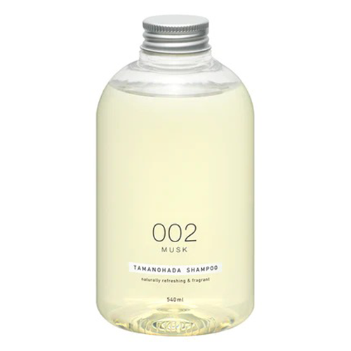 Tamanohada Hair Shampoo - 540ml - 002 Musk - TODOKU Japan - Japanese Beauty Skin Care and Cosmetics