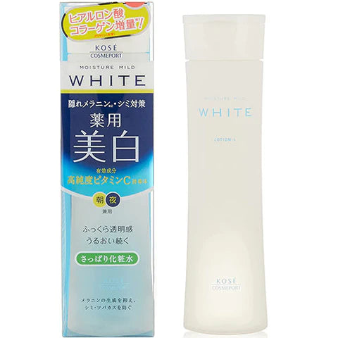 Moisture Mild White Lotion L 200ml - Clear - TODOKU Japan - Japanese Beauty Skin Care and Cosmetics