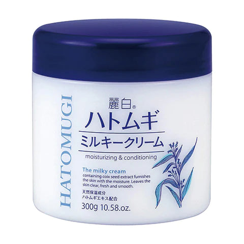 Reihaku Hatomugi Milky Cream - 300g - TODOKU Japan - Japanese Beauty Skin Care and Cosmetics