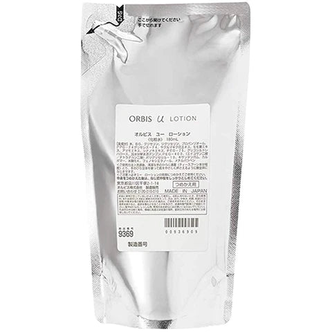 Orbis U Lotion 180ml - Refill - TODOKU Japan - Japanese Beauty Skin Care and Cosmetics