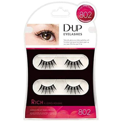 D-UP EYELASHES Rich - 802 - TODOKU Japan - Japanese Beauty Skin Care and Cosmetics