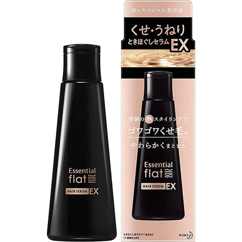Kao Essential Flat Serum Ex Leave In Treatment -120ml - TODOKU Japan - Japanese Beauty Skin Care and Cosmetics