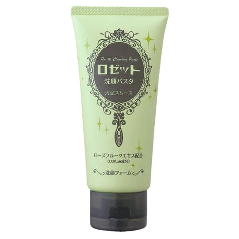 Rosette Face Wash Pasta 120g - Nori Smooth - TODOKU Japan - Japanese Beauty Skin Care and Cosmetics