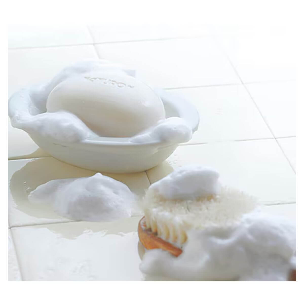 PAX NATURON Cream Soap M Contains Mint Essential Oil Mint Scent - 100g - TODOKU Japan - Japanese Beauty Skin Care and Cosmetics