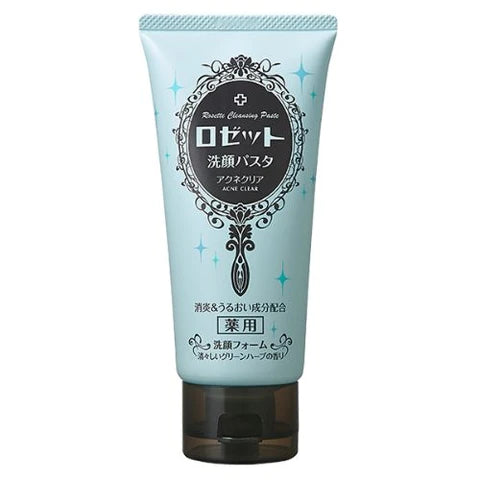 Rosette Face Wash Pasta 120g - Acne Barrier - TODOKU Japan - Japanese Beauty Skin Care and Cosmetics