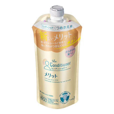 Merit Kao Hair Rinse - 340ml - Refill - TODOKU Japan - Japanese Beauty Skin Care and Cosmetics