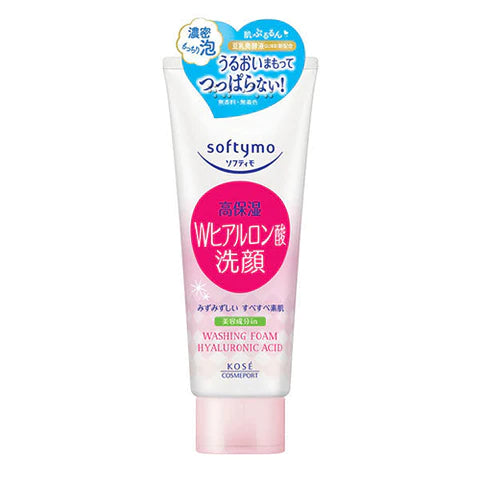 Kose Cosmeport Softymo Face Wash 150g - Hyaluronic Acid - TODOKU Japan - Japanese Beauty Skin Care and Cosmetics