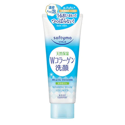 Kose Cosmeport Softymo Face Wash 150g - Collagen - TODOKU Japan - Japanese Beauty Skin Care and Cosmetics