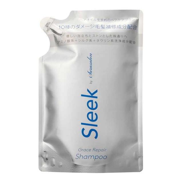 Sleek By Sarasalon Grace Repair Hair Shampoo - 340ml - Refill - TODOKU Japan - Japanese Beauty Skin Care and Cosmetics