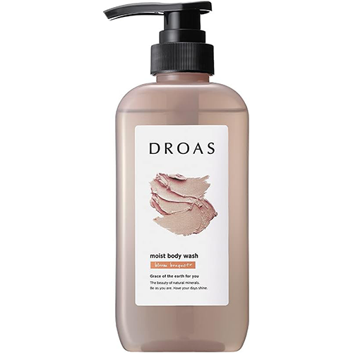 DROAS Clay Body Wash Moist - 400ml - TODOKU Japan - Japanese Beauty Skin Care and Cosmetics