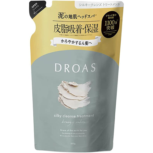 DROAS Silky Cleanse Treatment - 350g - Refill - TODOKU Japan - Japanese Beauty Skin Care and Cosmetics