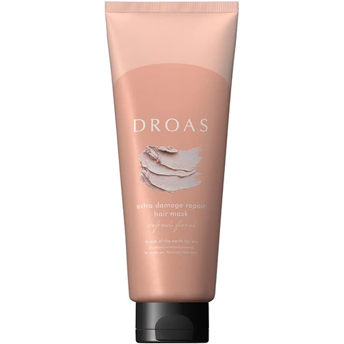 DROAS Clay Hair Mask Extra Damage Repair - 200g - TODOKU Japan - Japanese Beauty Skin Care and Cosmetics