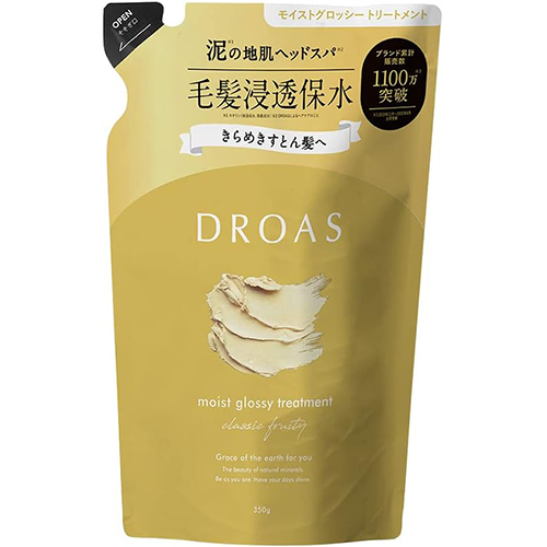 DROAS Moist Glossy Treatment - 350g - Refill - TODOKU Japan - Japanese Beauty Skin Care and Cosmetics